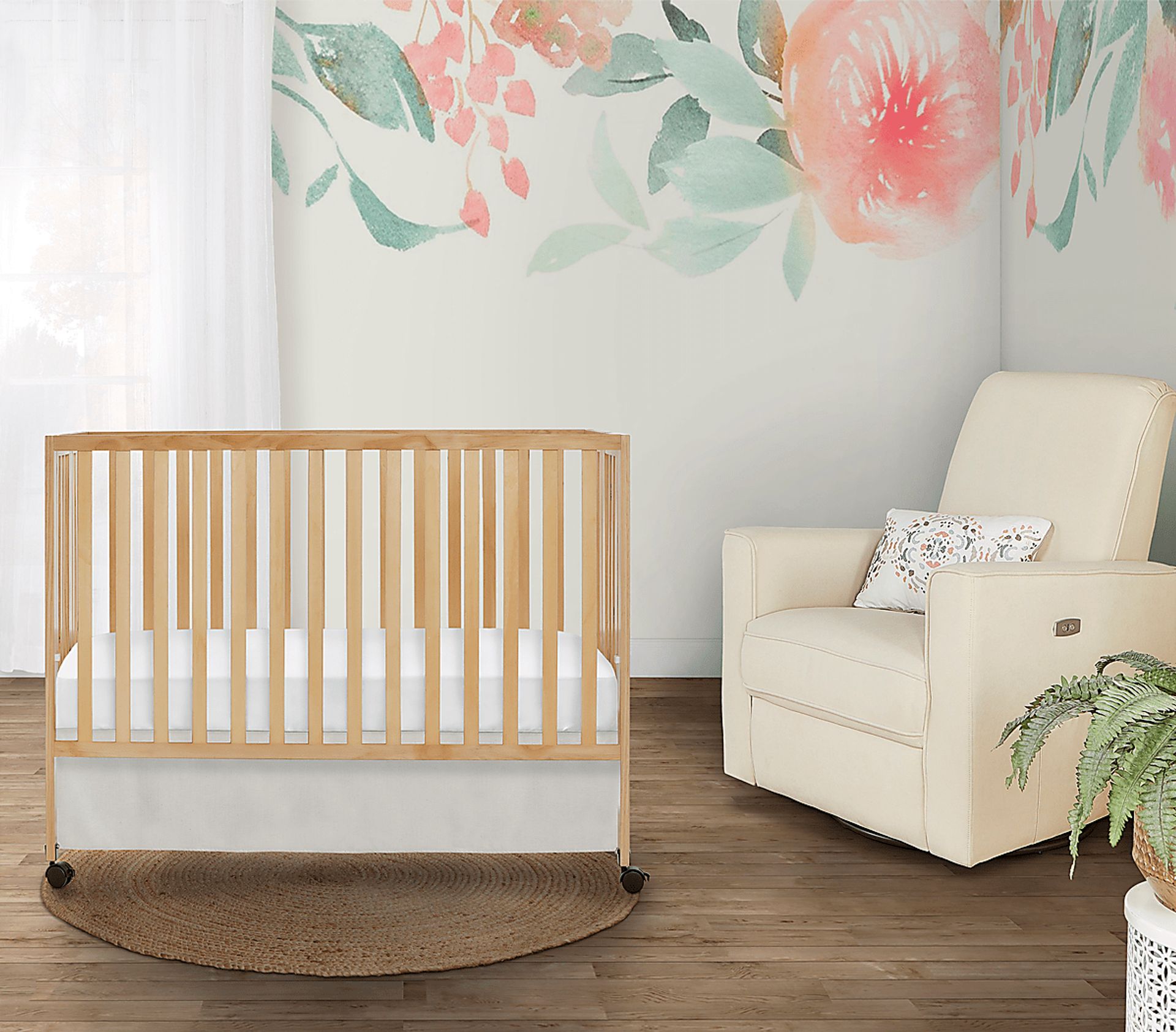 Kids Elaro Natural Crib - Image 2