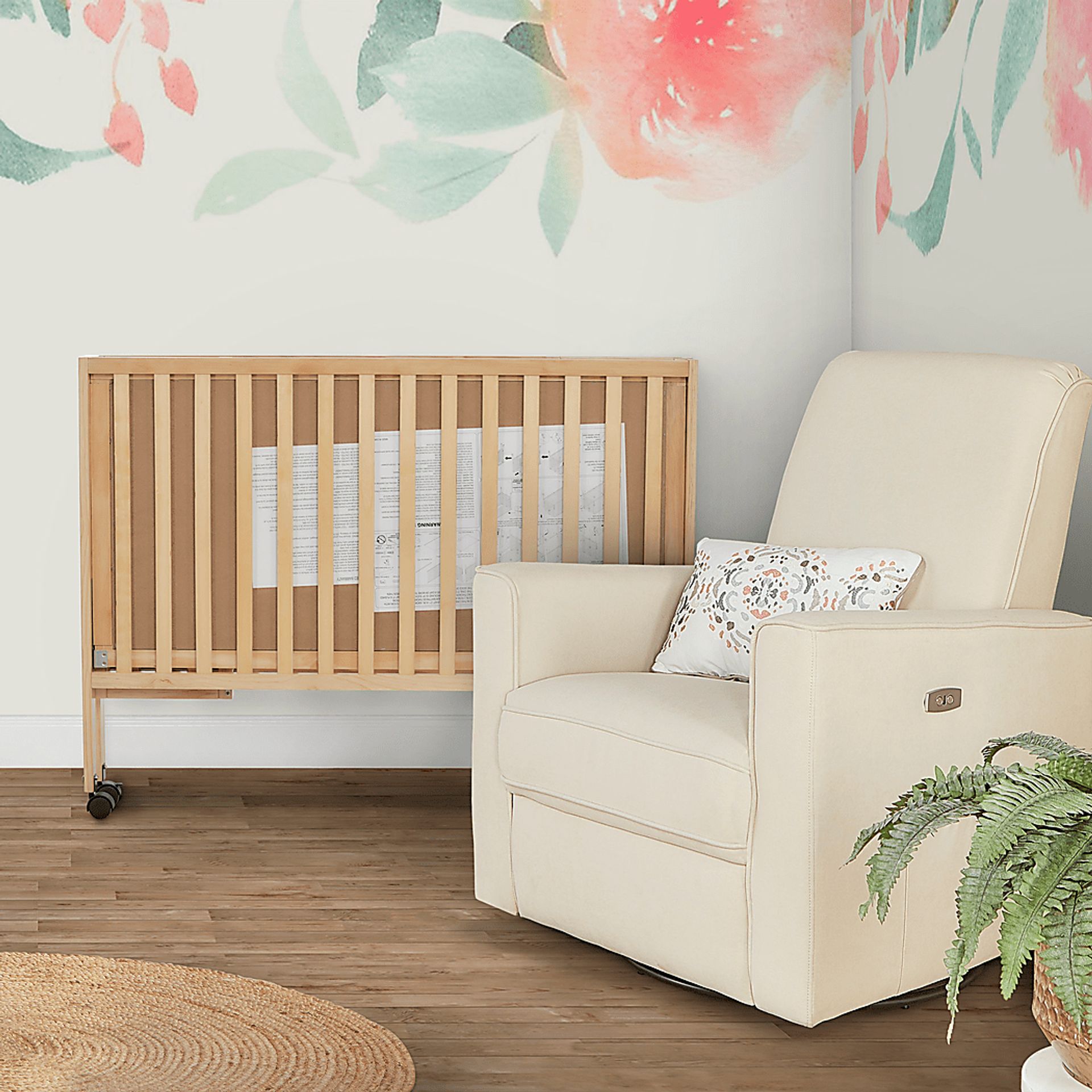 Kids Elaro Natural Crib - Image 3