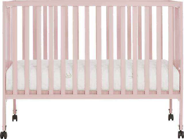 Kids Elaro Pink Crib - Thumbnail - Image 1