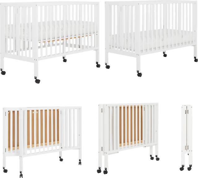 Kids Elaro White Crib - Thumbnail - Image 4