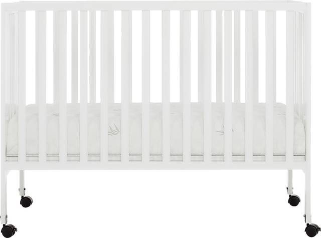 Kids Elaro White Crib - Thumbnail - Image 1