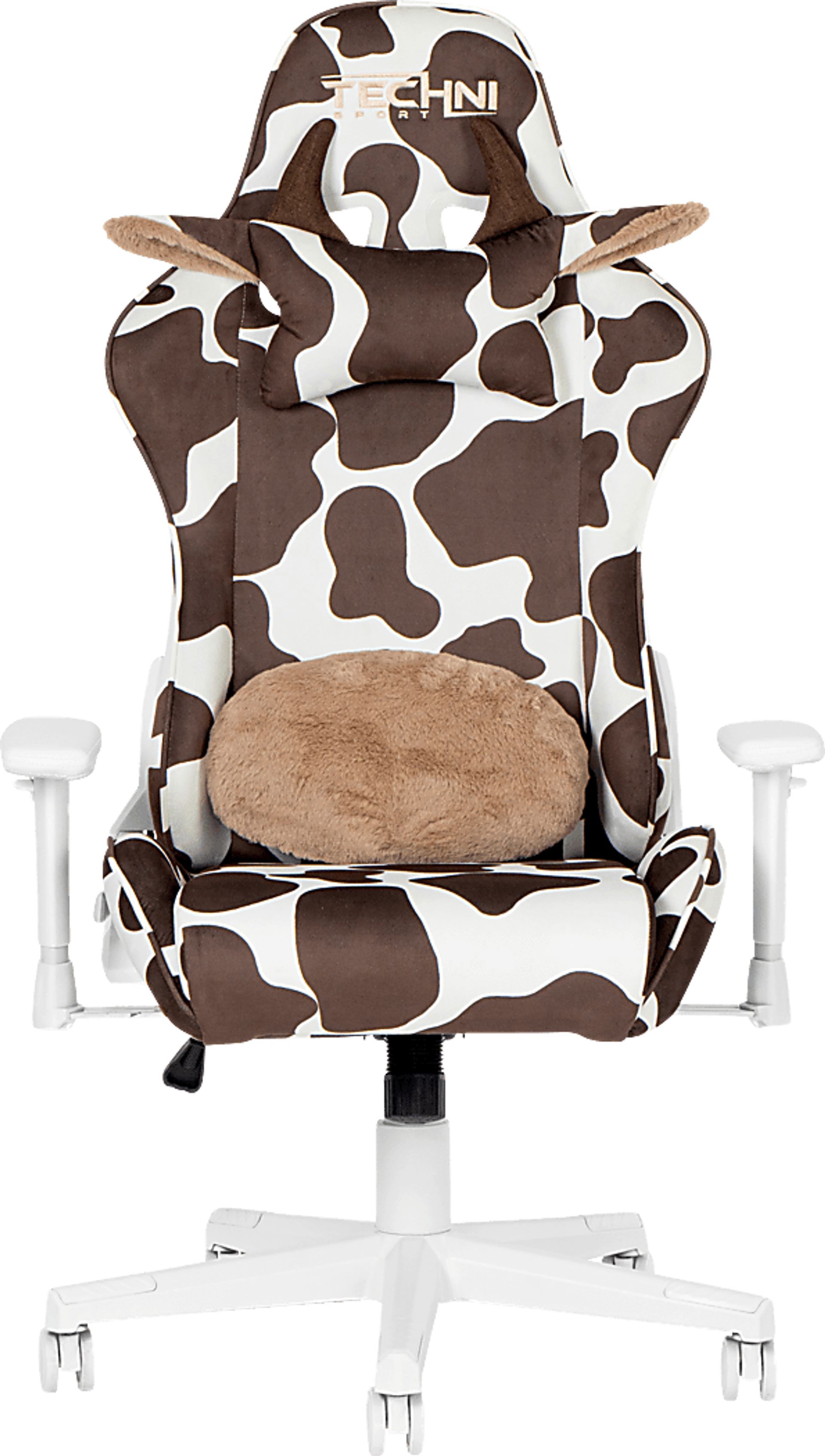Eldoki Brown Nylon,Velvet Gaming Chair Rooms to Go