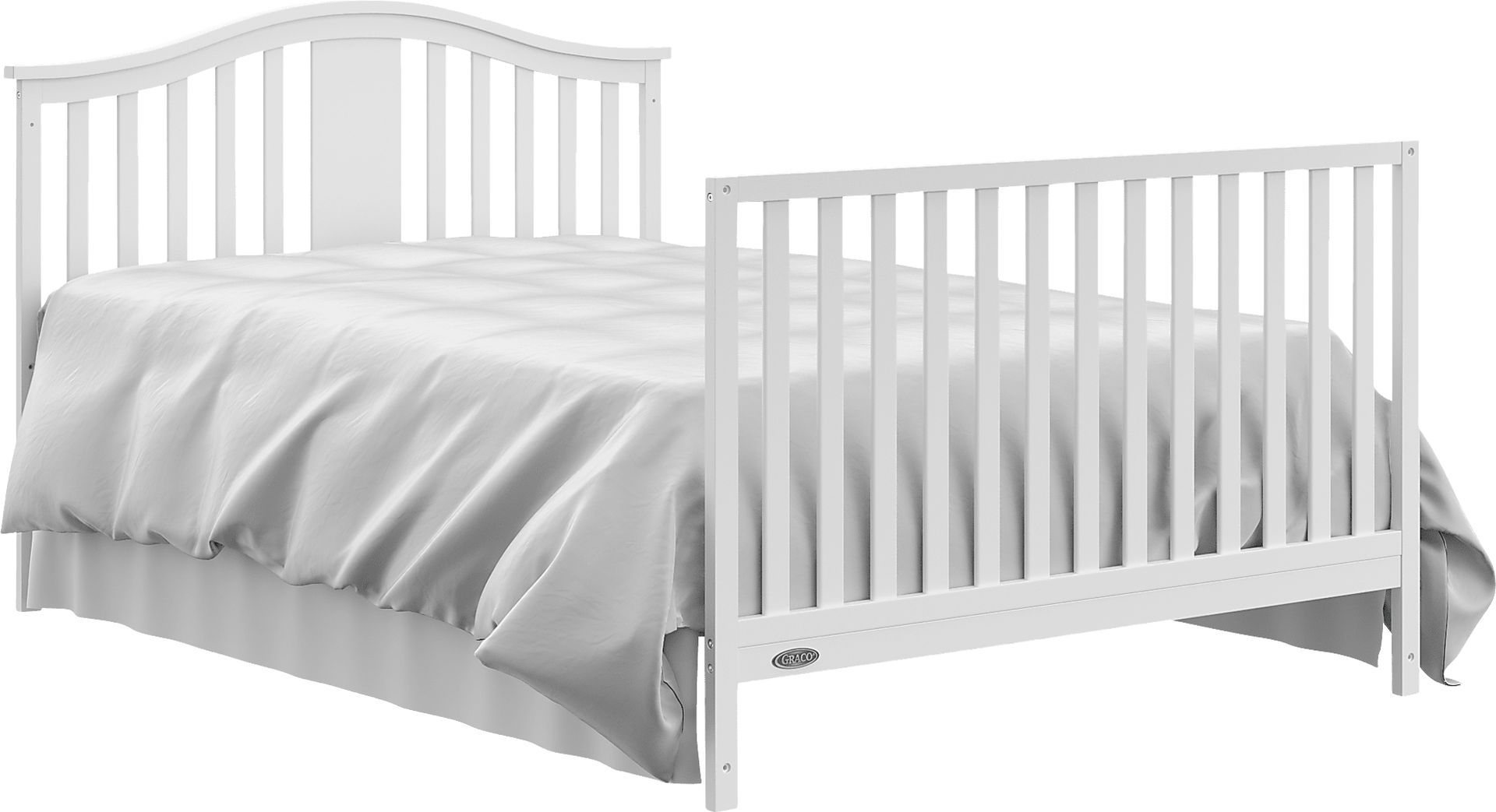 Kids Elentis White Convertible Crib - Image 10