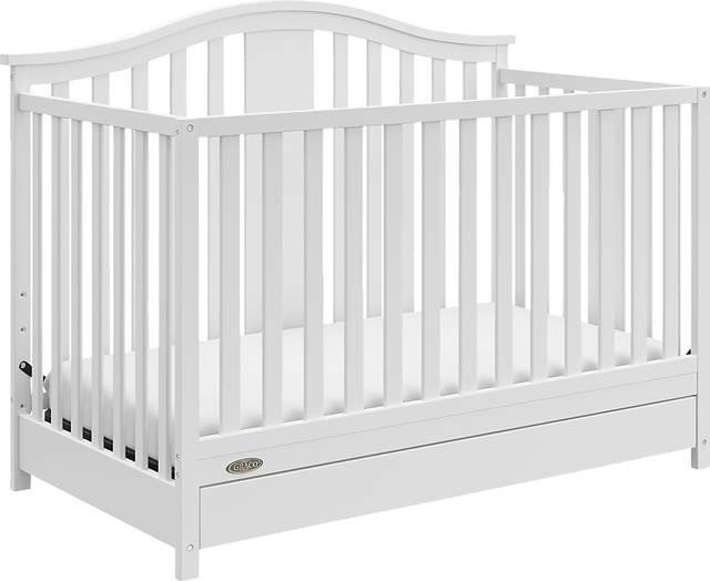 Kids Elentis White Convertible Crib - Thumbnail - Image 3