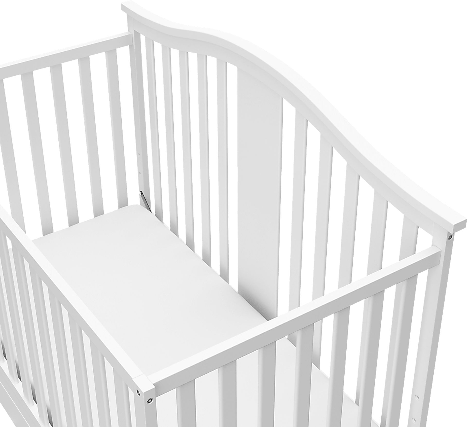 Kids Elentis White Convertible Crib - Image 5