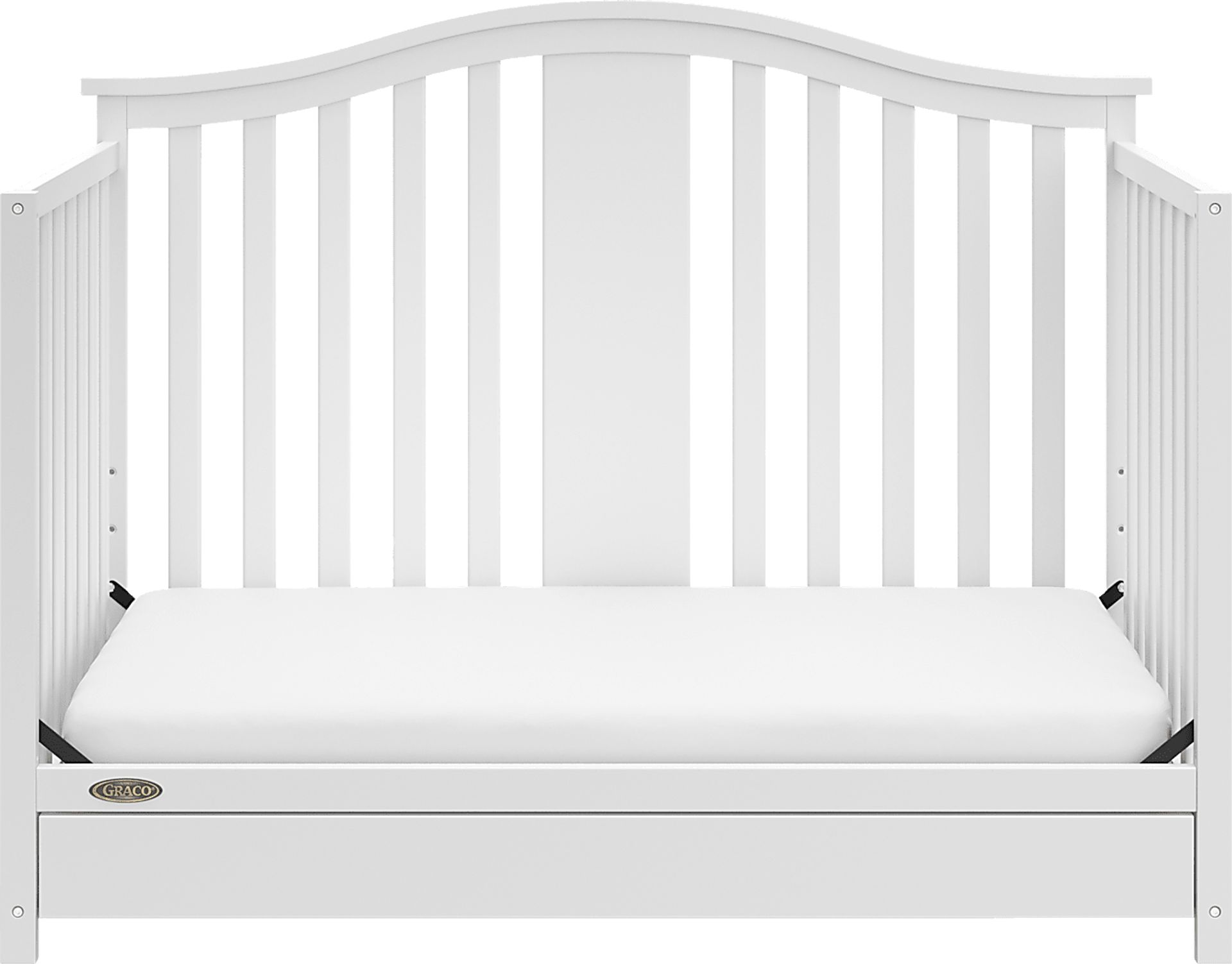 Kids Elentis White Convertible Crib - Image 6