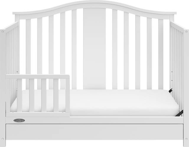 Kids Elentis White Convertible Crib - Thumbnail - Image 8