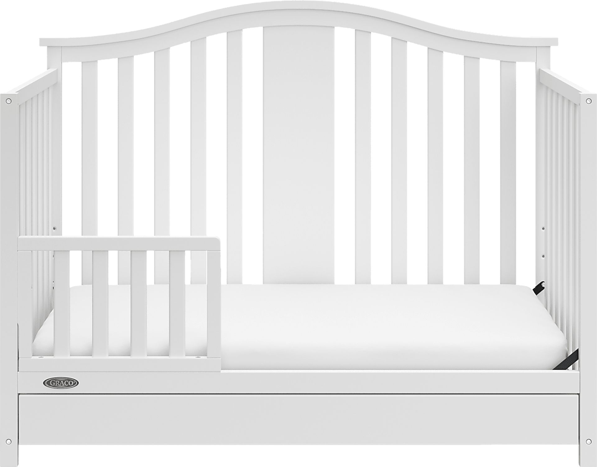 Kids Elentis White Convertible Crib - Image 8
