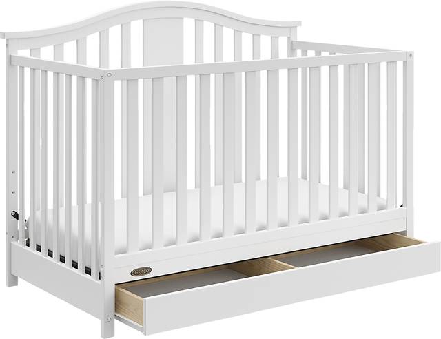 Kids Elentis White Convertible Crib - Thumbnail - Image 1
