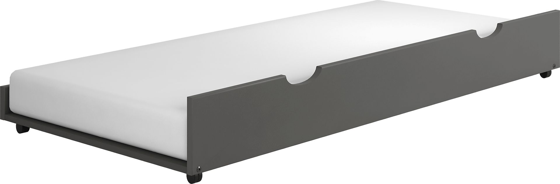 Kids Eleonara II Dark Gray Full/Full Bunk Bed with Trundle - Image 4