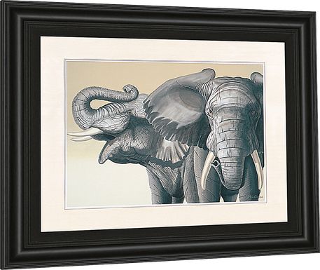 Kids Elephant Patrol Gray Artwork