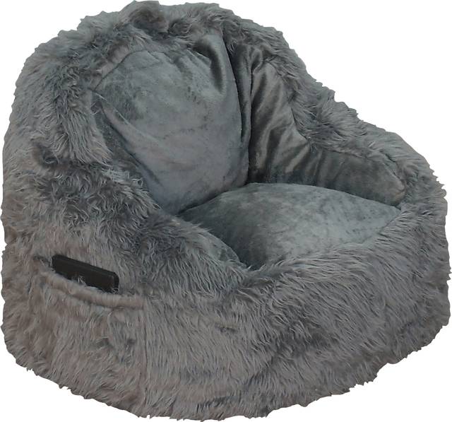 Kids Elili Gray Bean Bag - Thumbnail - Image 1