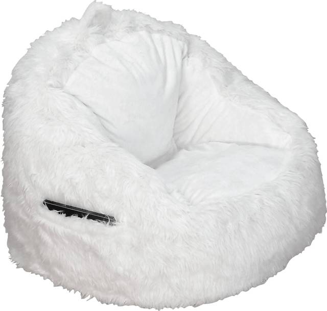 Kids Elili White Bean Bag - Thumbnail - Image 1