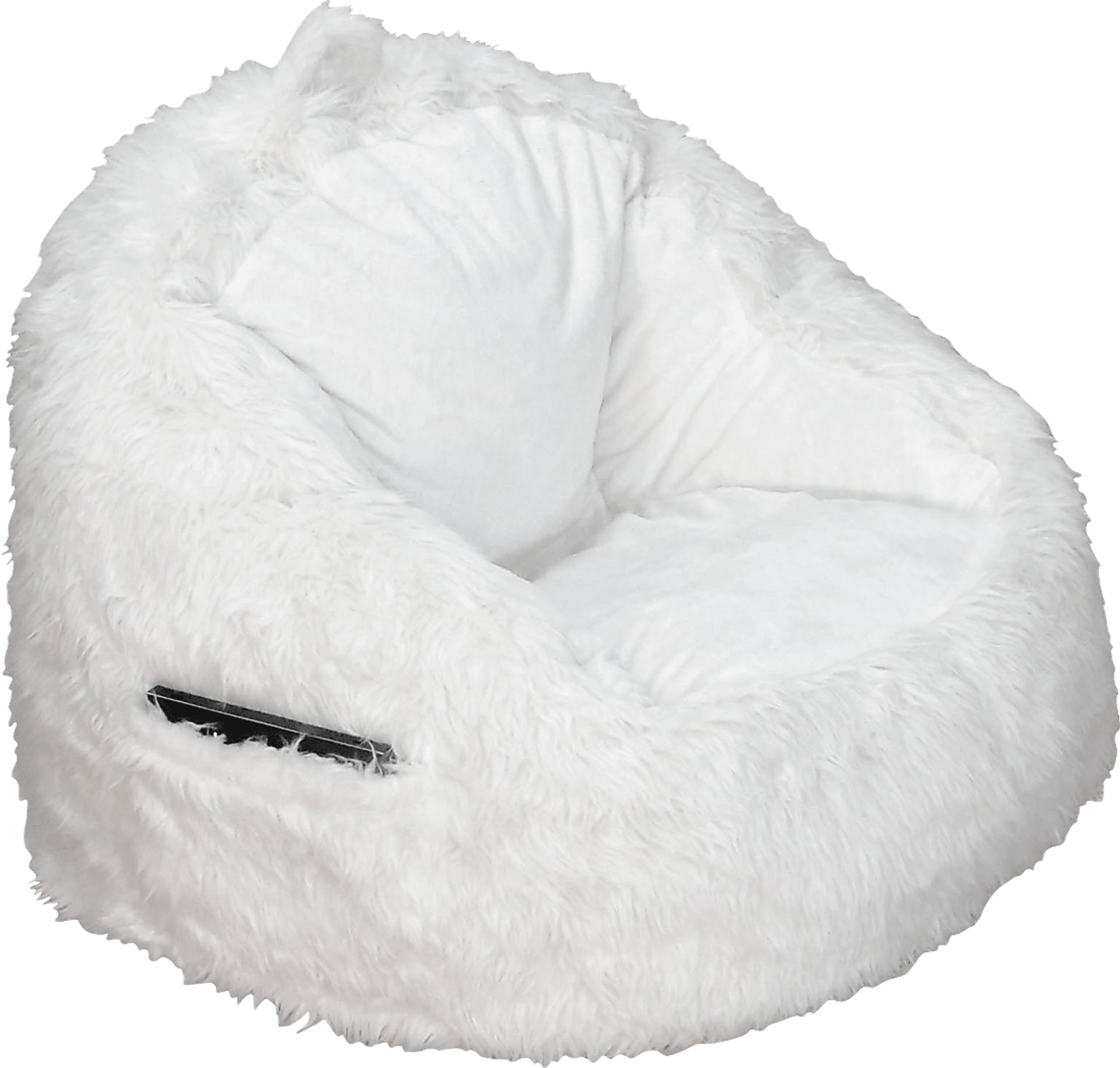 Kids Elili White Bean Bag - Image 1