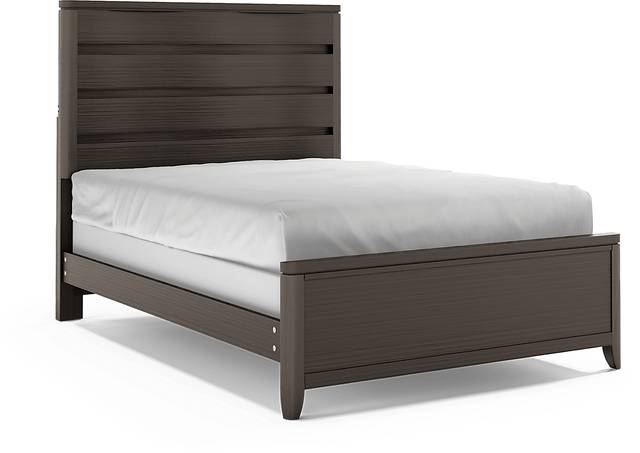 Kids Elliot Park Cinnamon 3 Pc Full Panel Bed - Thumbnail - Image 1