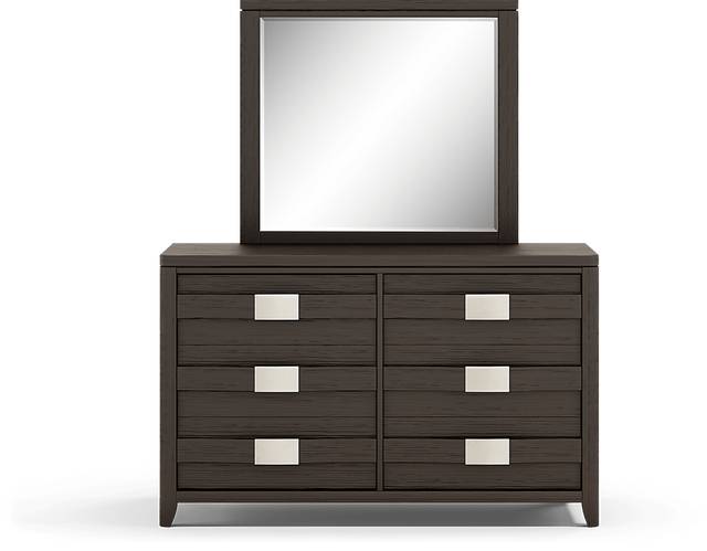Kids Elliot Park Cinnamon Dresser & Mirror Set - Thumbnail - Image 2