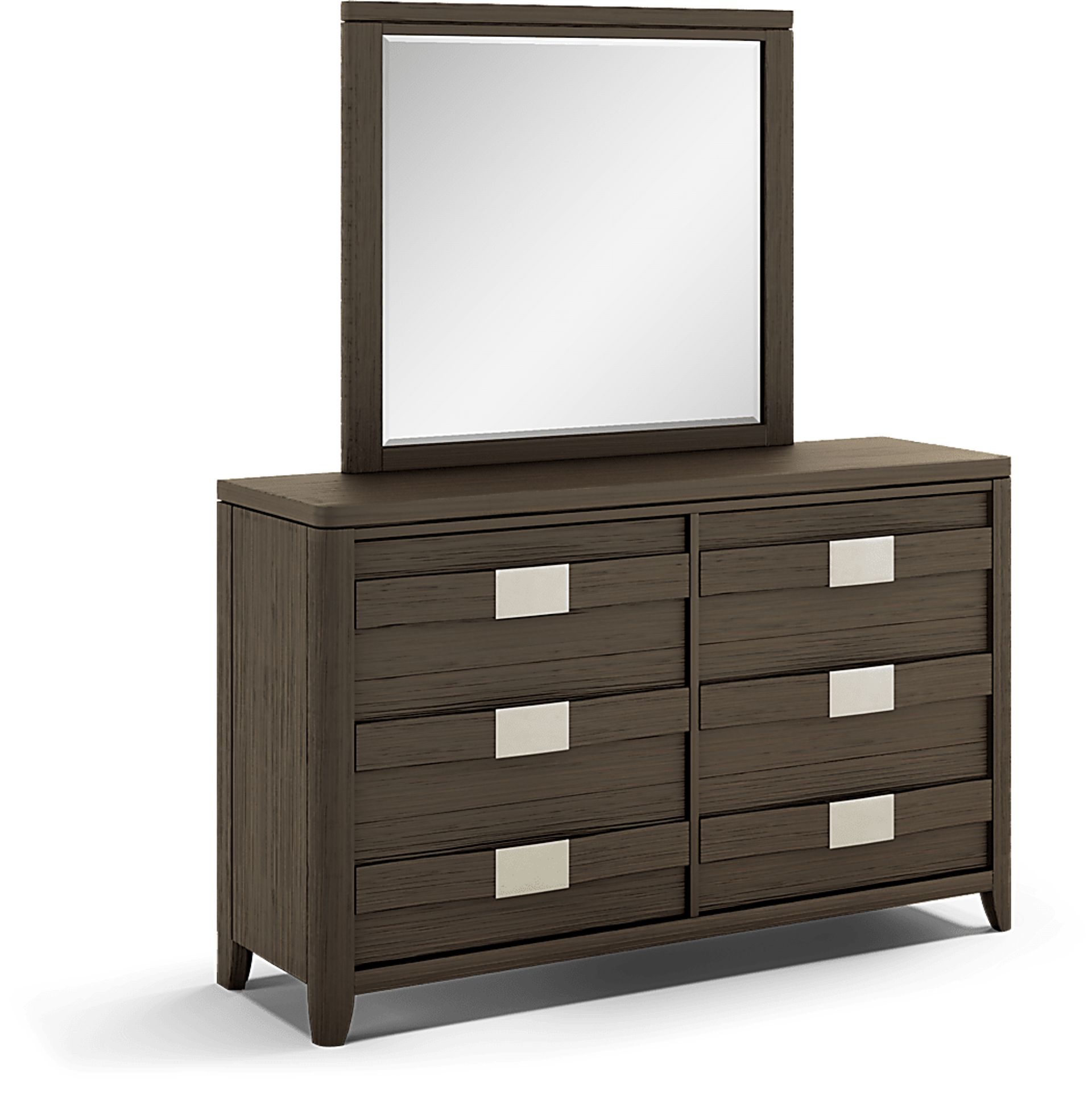 Kids Elliot Park Cinnamon Dresser & Mirror Set - Image 1