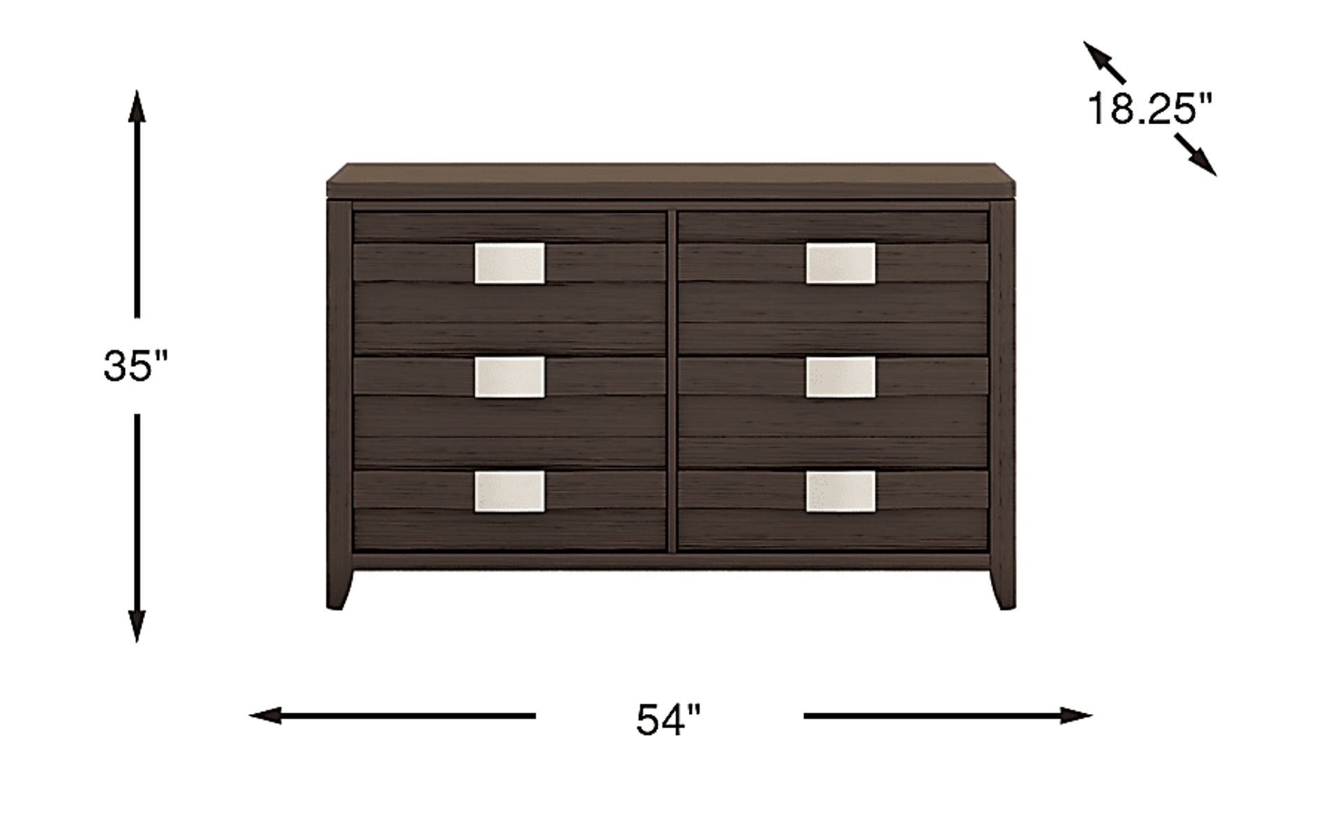 Dimension Image. Please refer to the Dimension Tab on this page for dimension details.