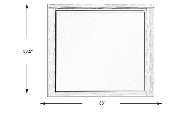 Dimension Image. Please refer to the Dimension Tab on this page for dimension details.