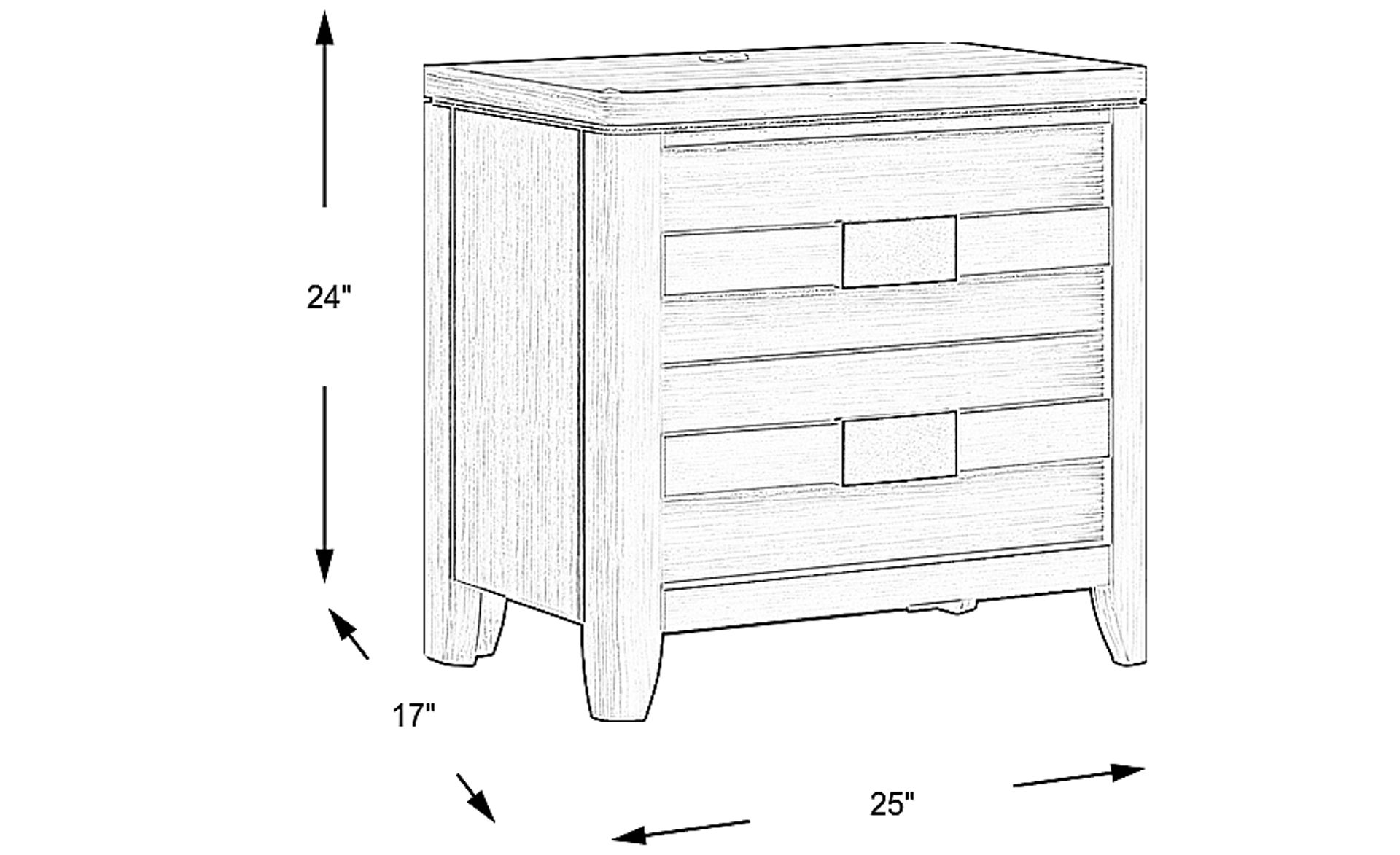 Dimension Image. Please refer to the Dimension Tab on this page for dimension details.