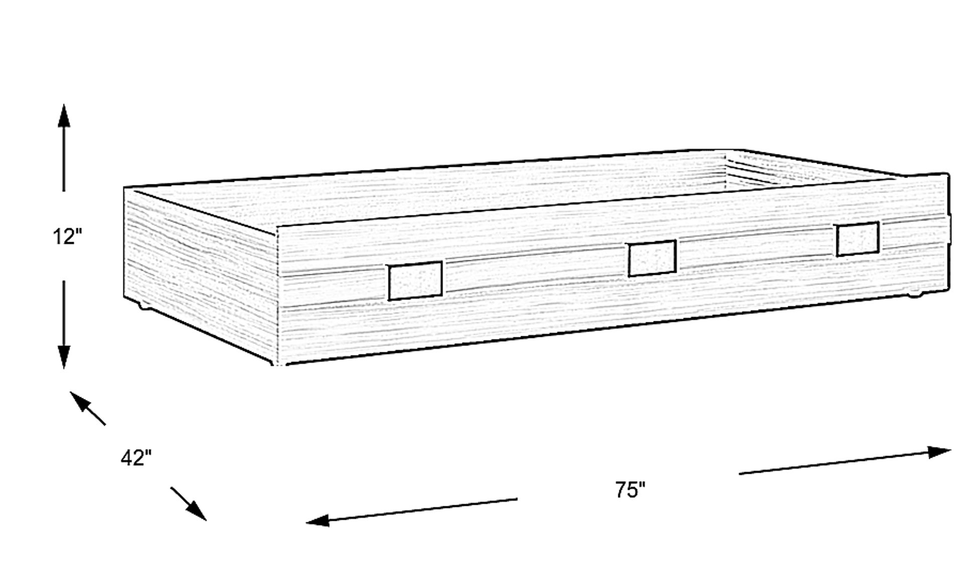 Dimension Image. Please refer to the Dimension Tab on this page for dimension details.