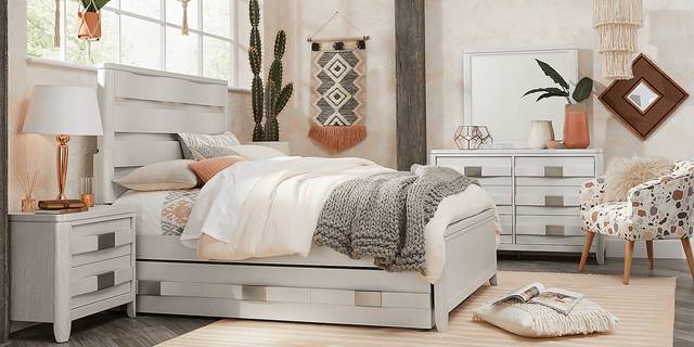 Kids Elliot Park Platinum 3 Pc Twin Panel Bed - Thumbnail - Image 2