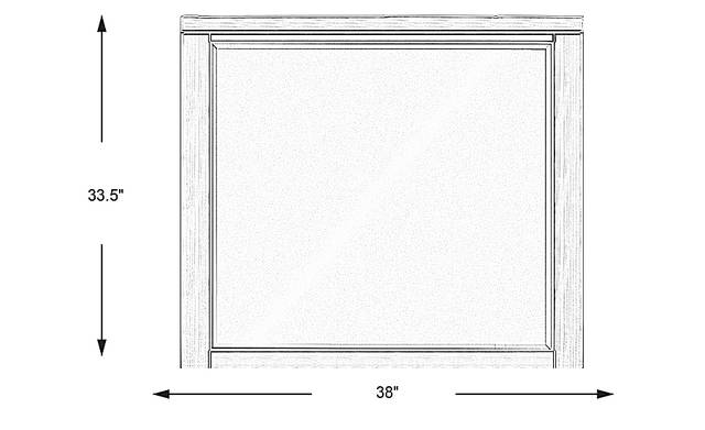 Dimension Image. Please refer to the Dimension Tab on this page for dimension details.