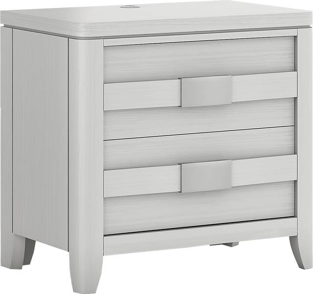 Kids Elliot Park Platinum Nightstand - Thumbnail - Image 1