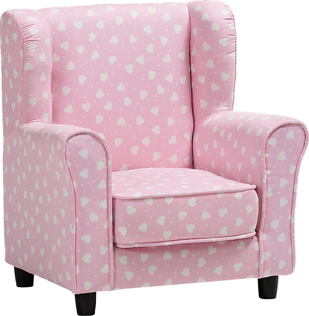 Kids Elsbury Pink Accent Chair Rooms To Go