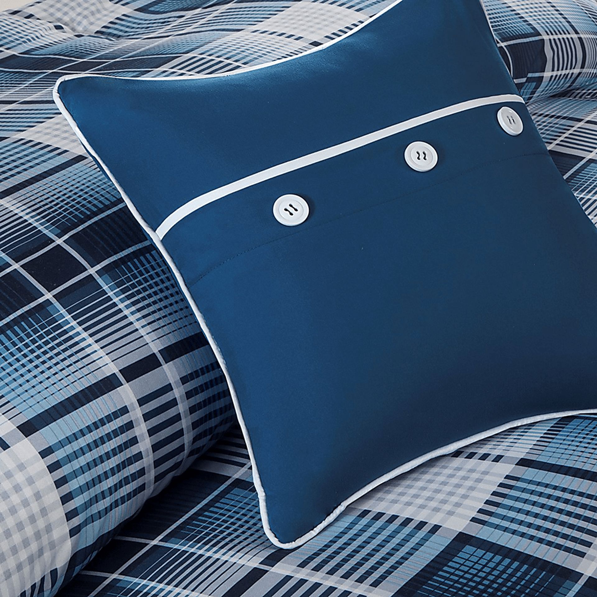 Kids Elton Blues Blue 5 Pc Full/Queen Comforter Set - Image 4