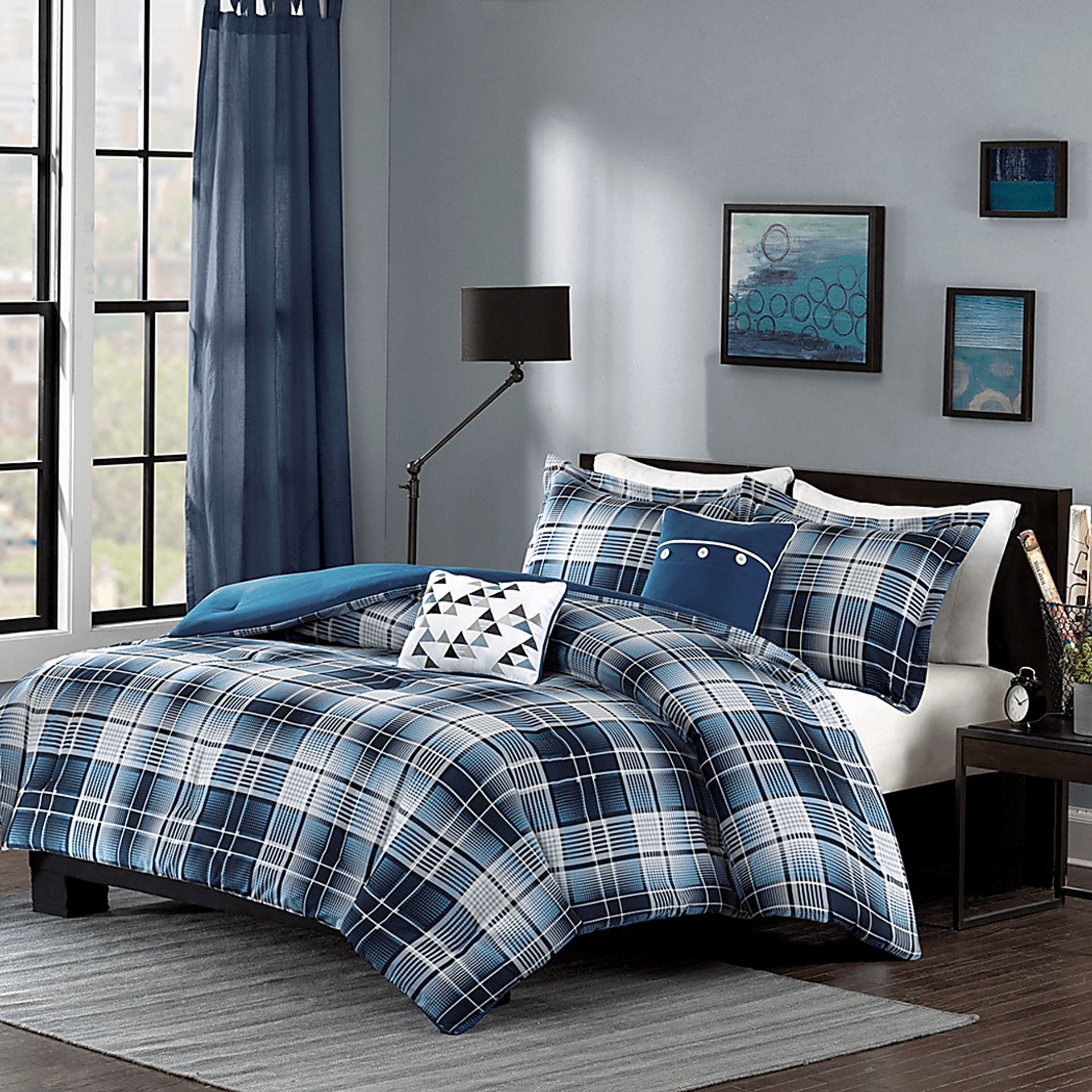Kids Elton Blues Blue 5 Pc Full/Queen Comforter Set - Image 6