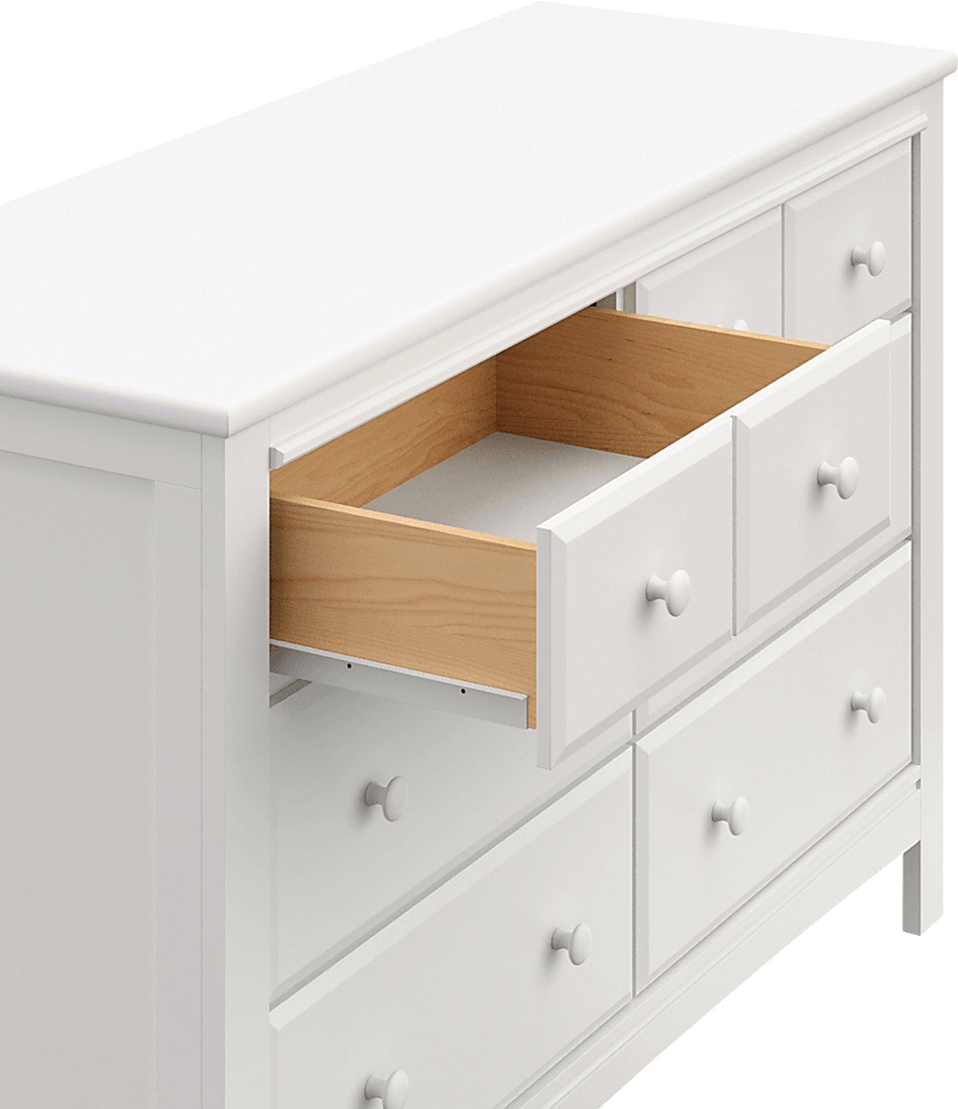 Kids Elun White Dresser - Image 6