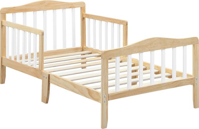 Kids Elvoro Natural/White Toddler Bed - Thumbnail - Image 5