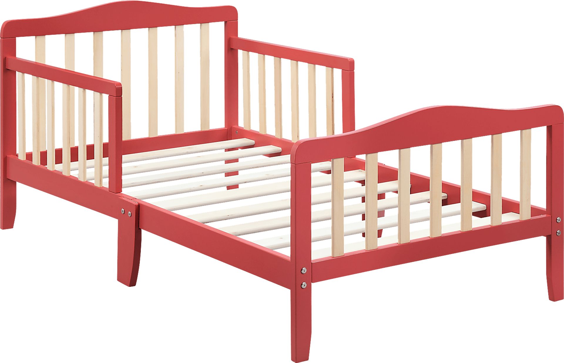 Kids Elvoro Red/Natural Toddler Bed - Image 5