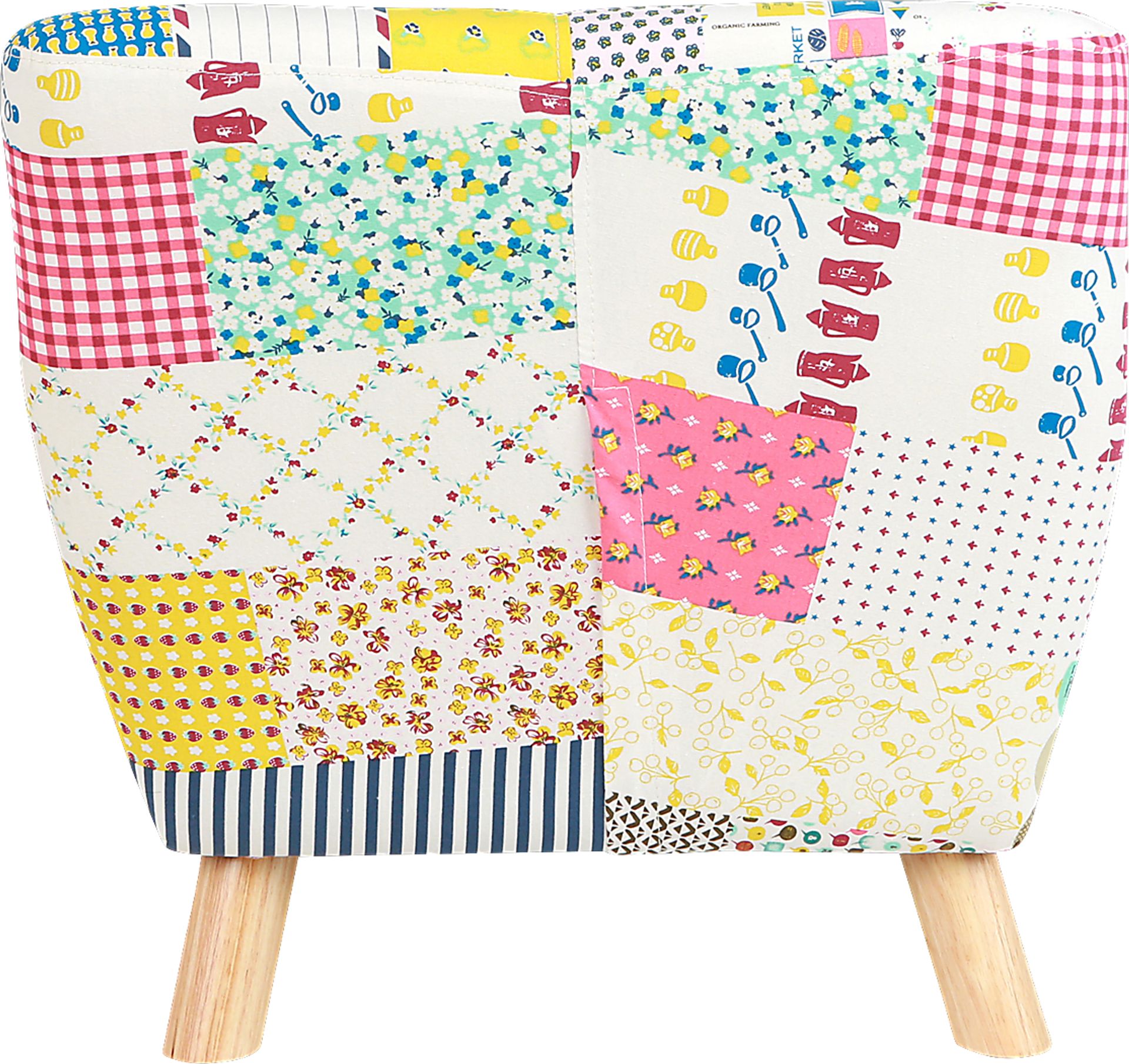 Kids Elvy White Accent Chair - Image 4