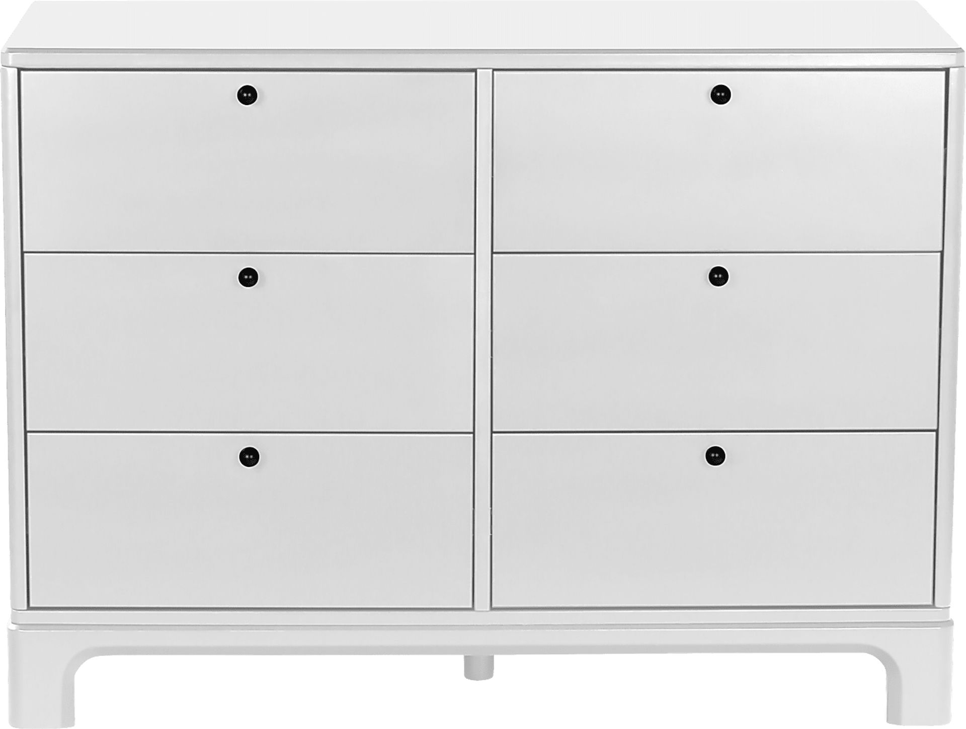 Kids Emero White 6 Drawer Dresser - Image 3