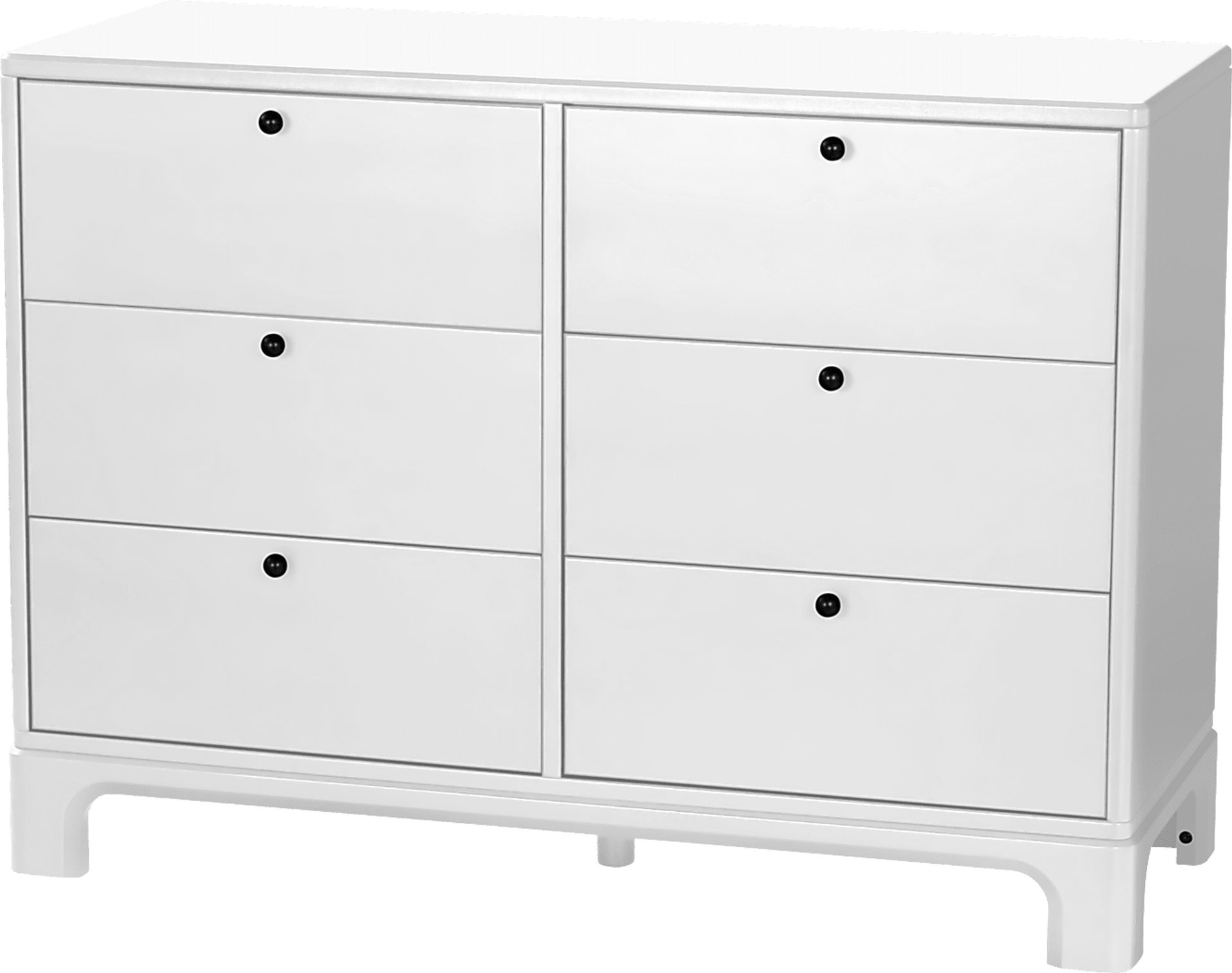 Kids Emero White 6 Drawer Dresser - Image 4