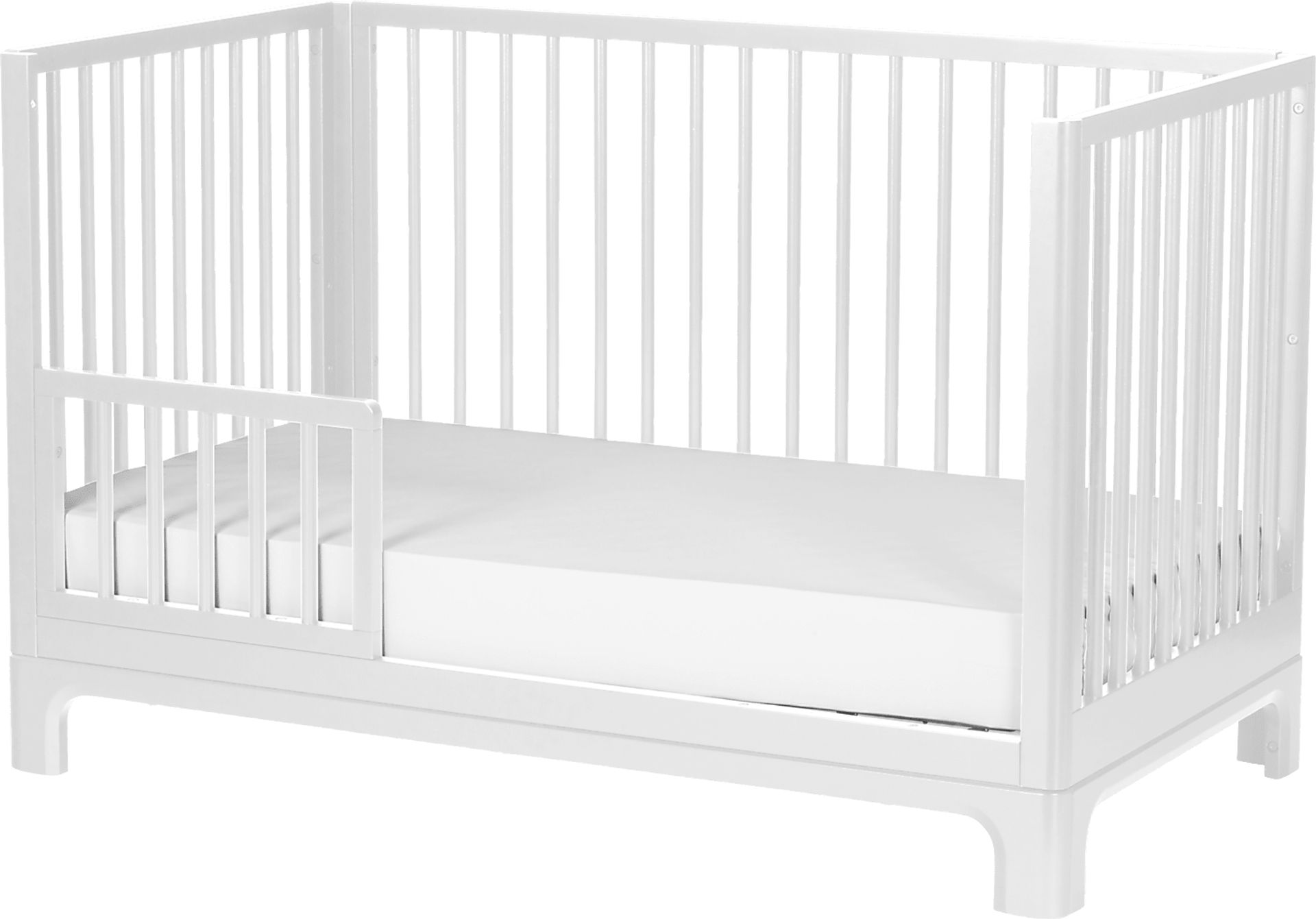 Kids Emero White Convertible Crib - Image 3