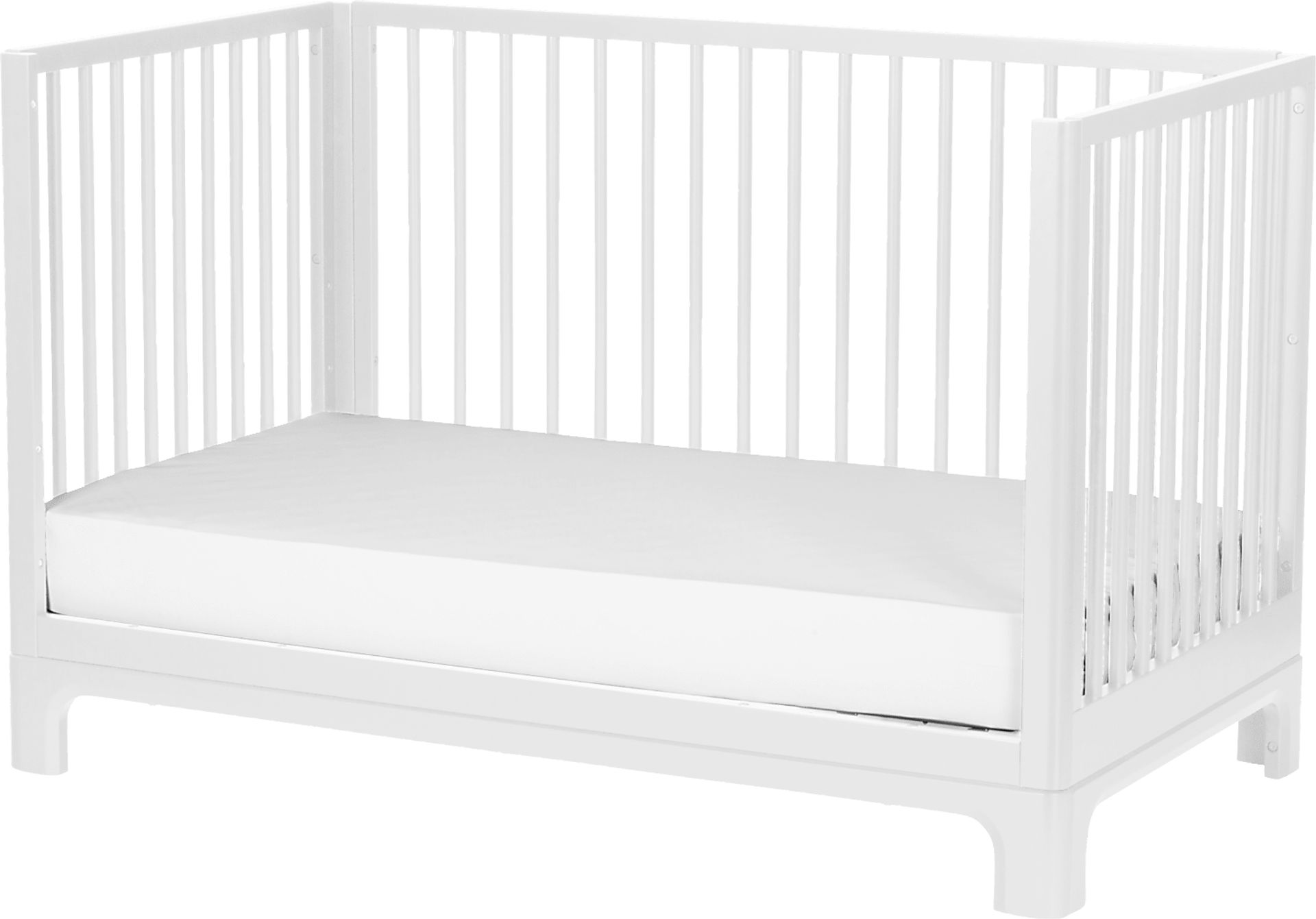 Kids Emero White Convertible Crib - Image 4