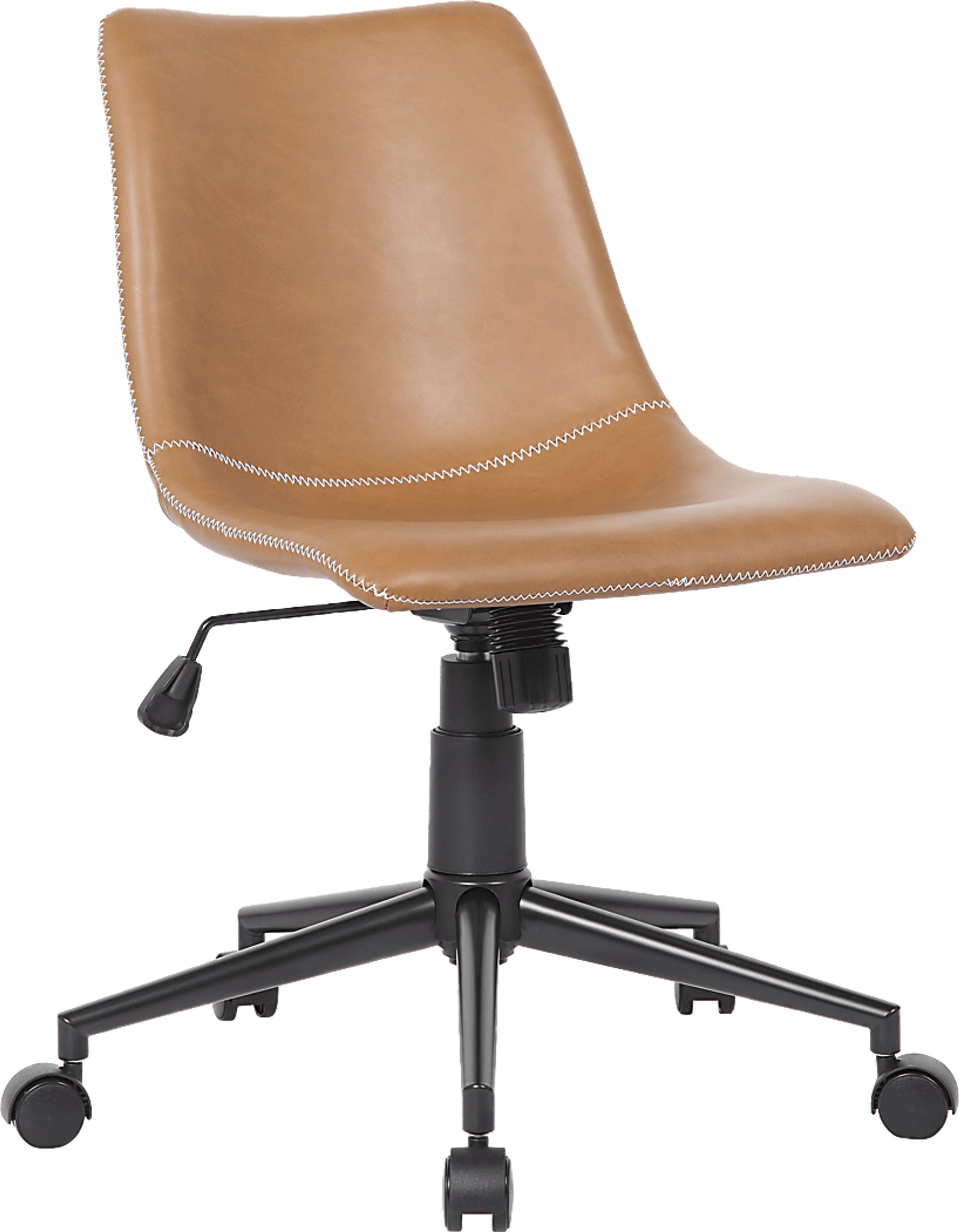 Kids Emerson Caramel Desk Chair - Image 1