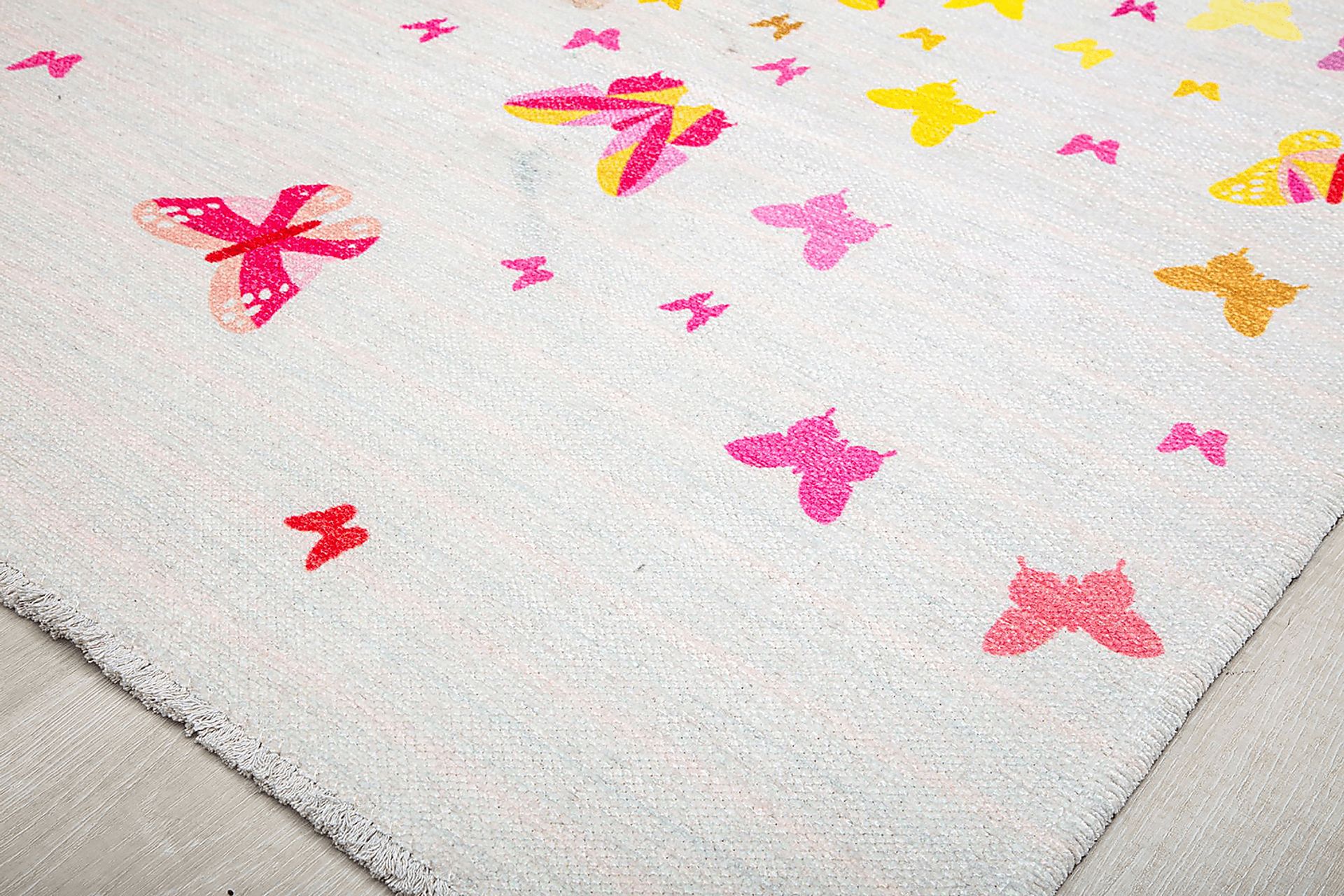 Kids Emgena White/Multi 5'3 x 7' Rug - Image 5