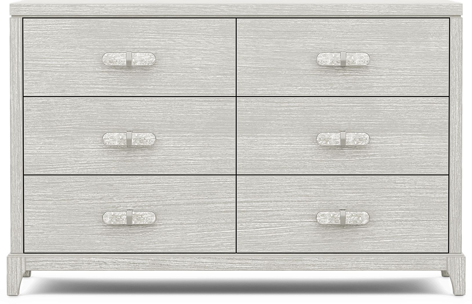 Kids Emilie Rose Wirebrush Gray Dresser