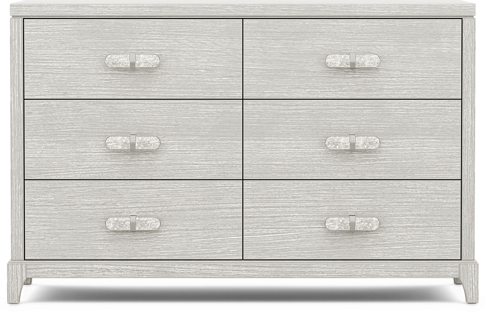 Kids Emilie Rose Wirebrush Gray Dresser - Image 1