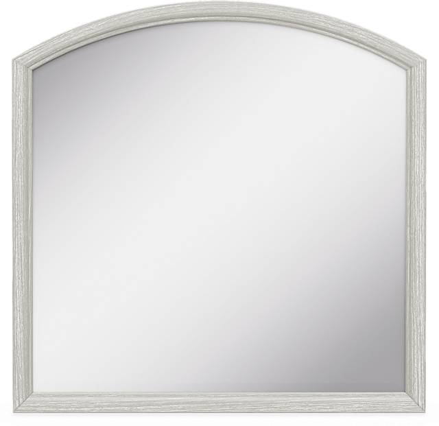 Kids Emilie Rose Wirebrush Gray Mirror - Thumbnail - Image 1