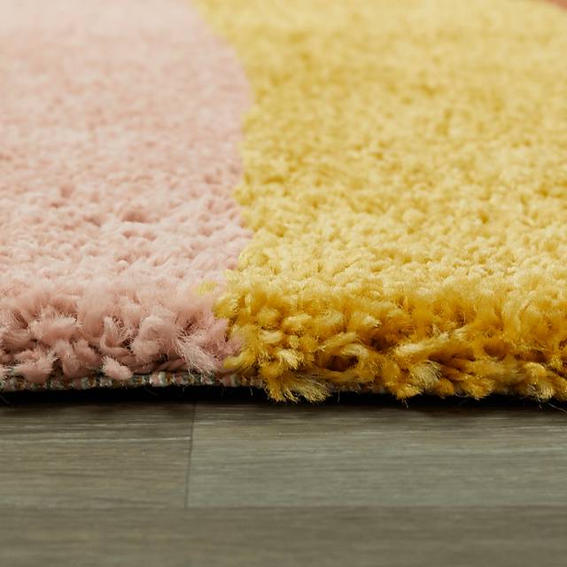 Kids End Of The Rainbow Navy 5'3 x 7' Rug - Thumbnail - Image 5