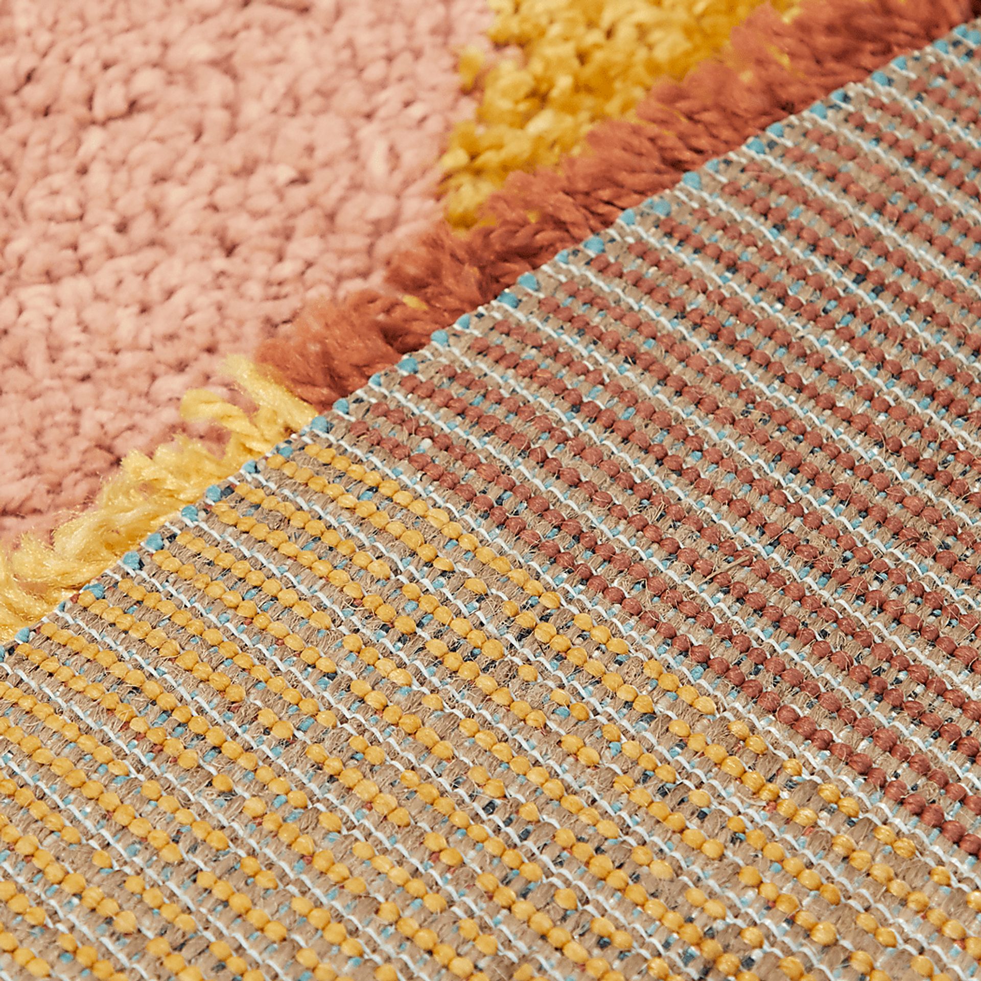 Kids End Of The Rainbow White 7'10 x 10' Rug - Image 3