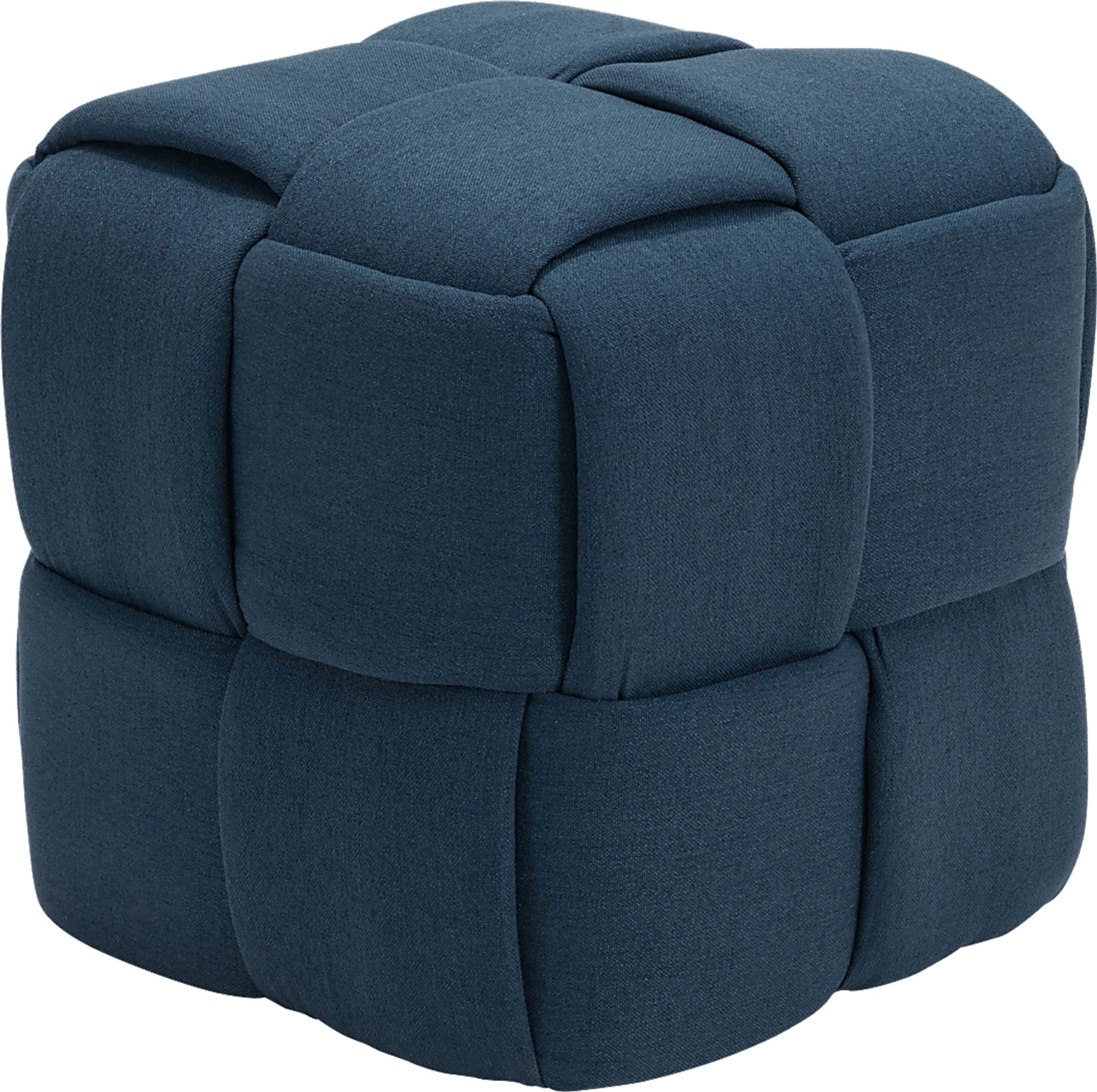 Kids Esher Navy Ottoman - Image 1