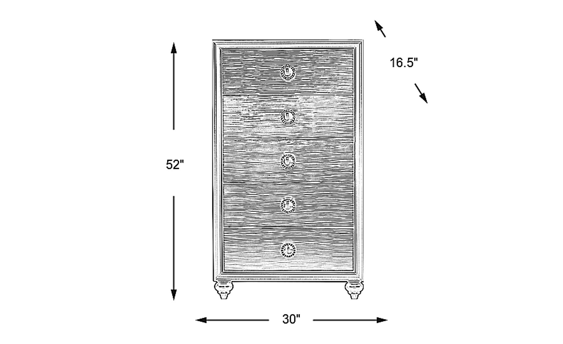 Dimension Image. Please refer to the Dimension Tab on this page for dimension details.