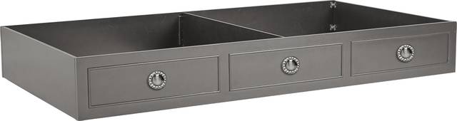 Kids Evangeline Charcoal Twin Storage Trundle - Thumbnail - Image 1