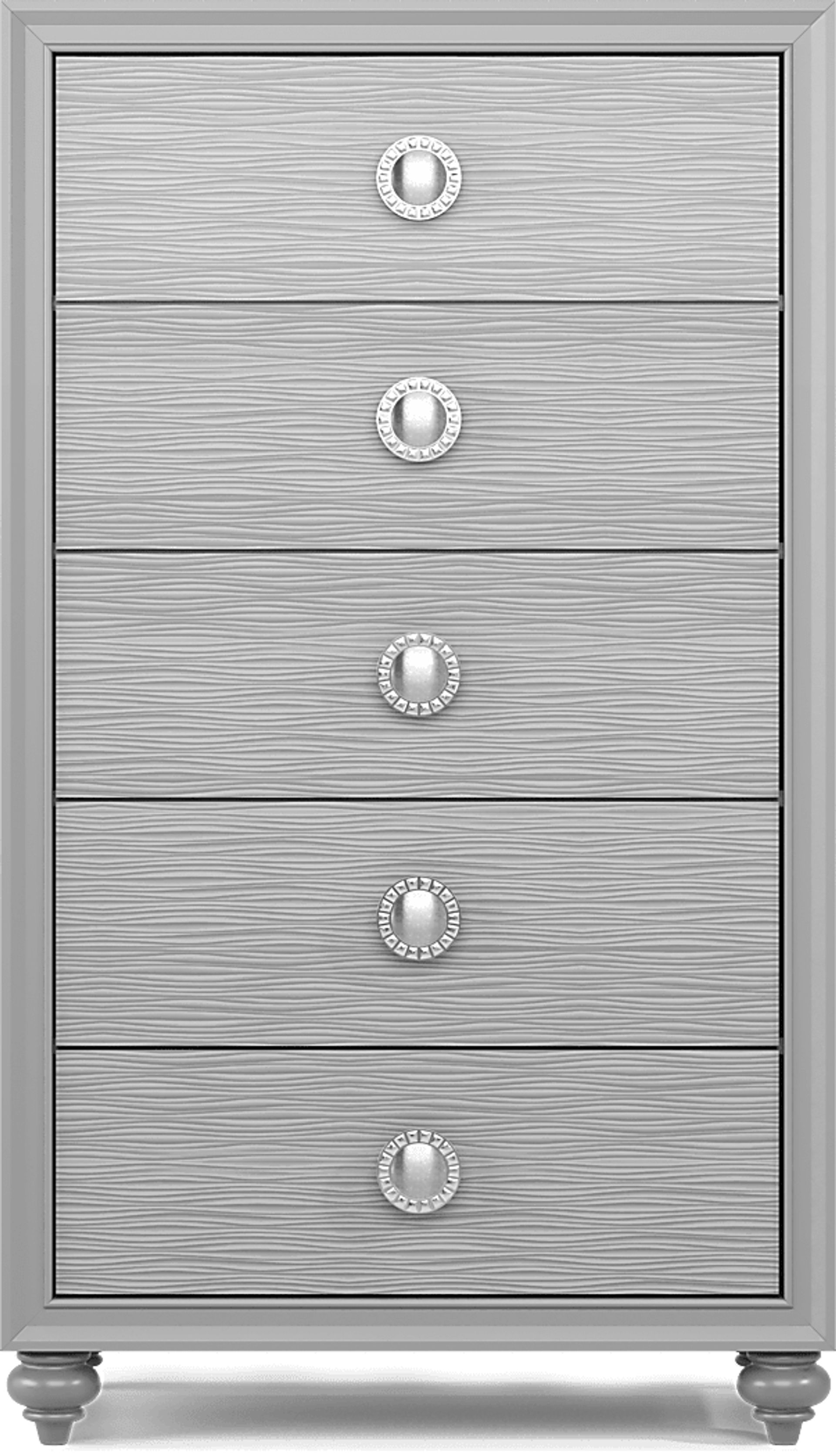 Kids Evangeline Silver Chest - Image 1